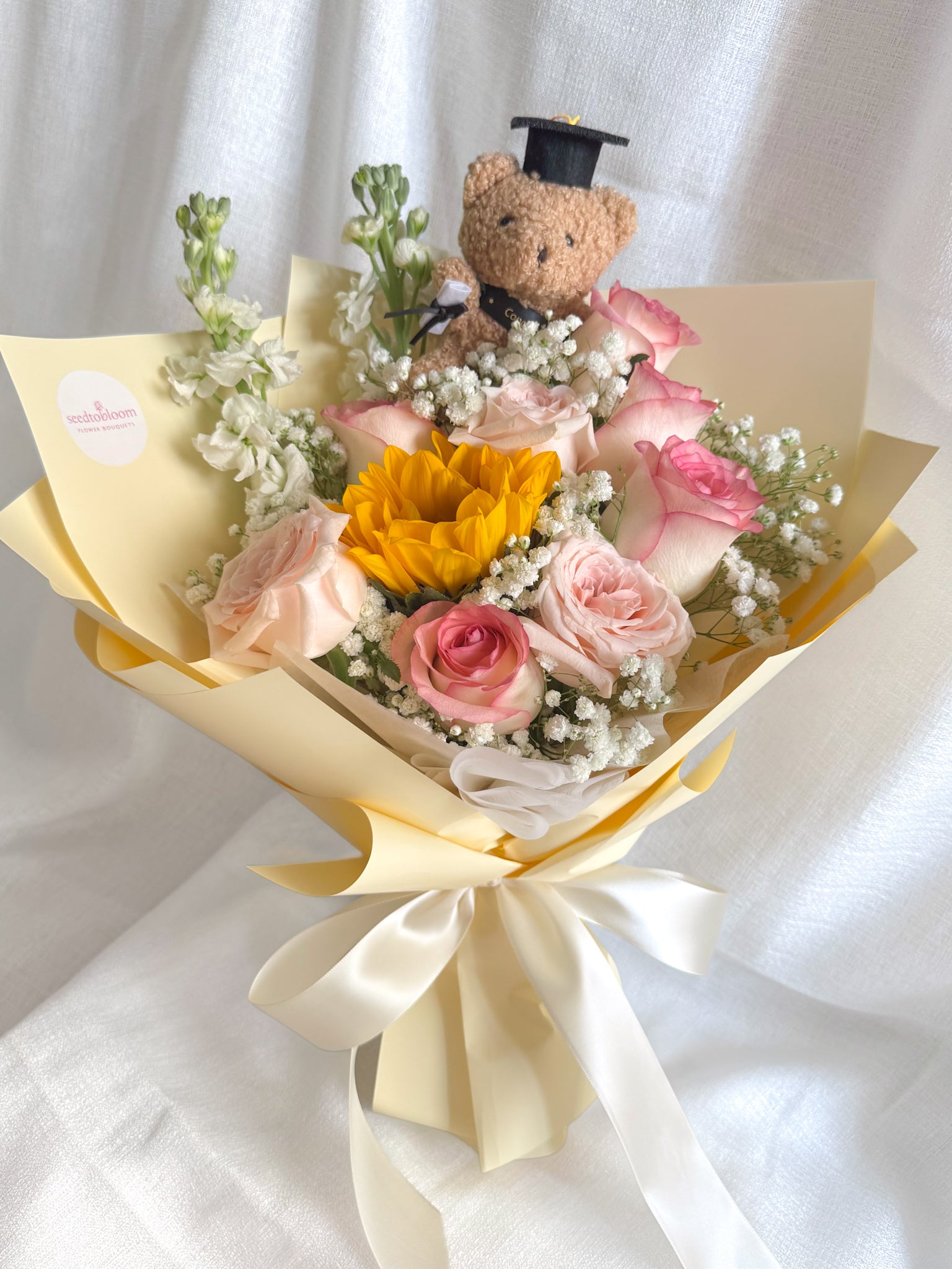 Bloom Of The Month | Sunflower & Rose Bouquet