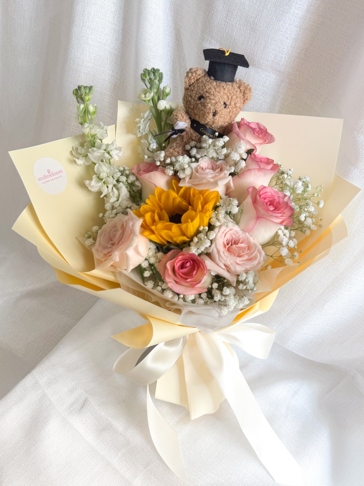 Bloom Of The Month | Sunflower & Rose Bouquet