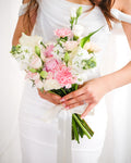 Forever Yours | Calla Lily & Rose Bridal Bouquet