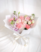Gentle Devotion | Pink Carnation & Rose Bouquet