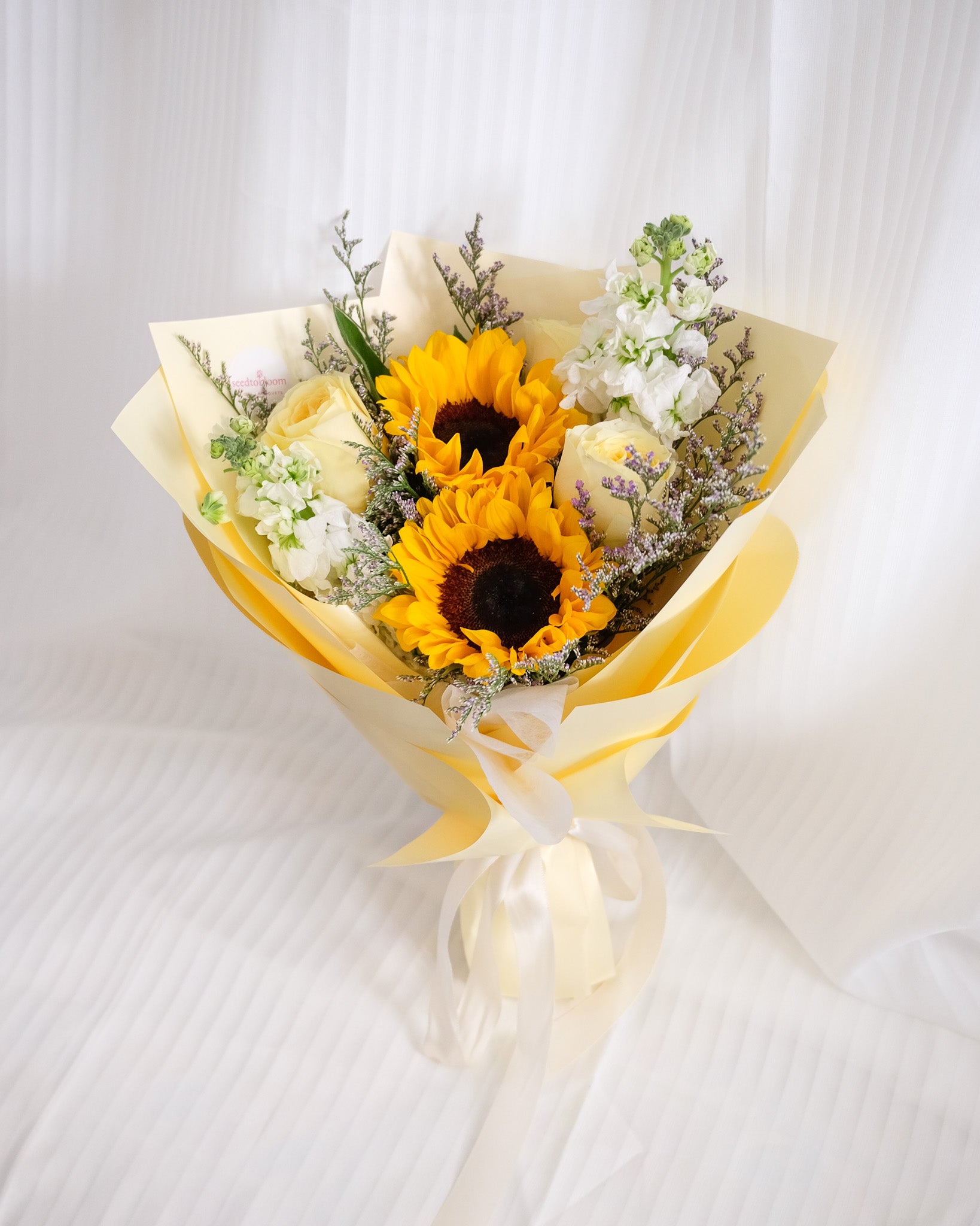 Proudest Moment | Sunflower & Yellow Rose Bouquet