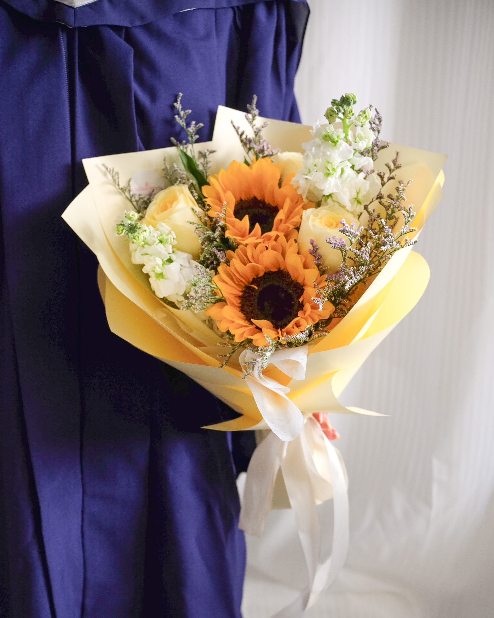Proudest Moment | Sunflower & Yellow Rose Bouquet