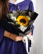 Bright Success  | Petite Sunflower & Eustoma Bouquet