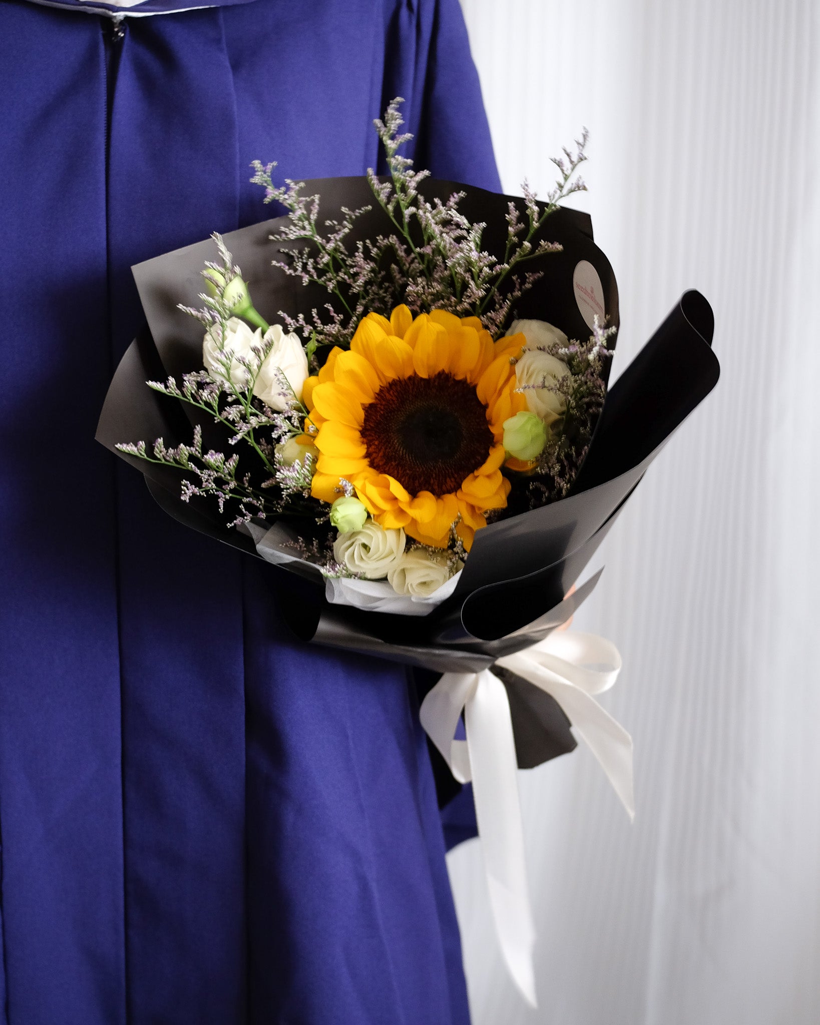 Bright Success  | Petite Sunflower & Eustoma Bouquet