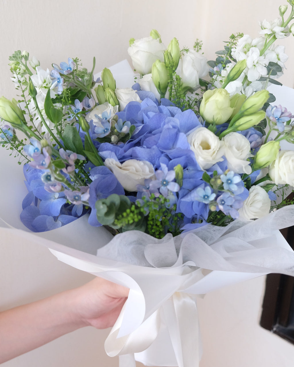Tranquil | Blue Hydrangea Bouquet