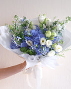 Tranquil | Blue Hydrangea Bouquet