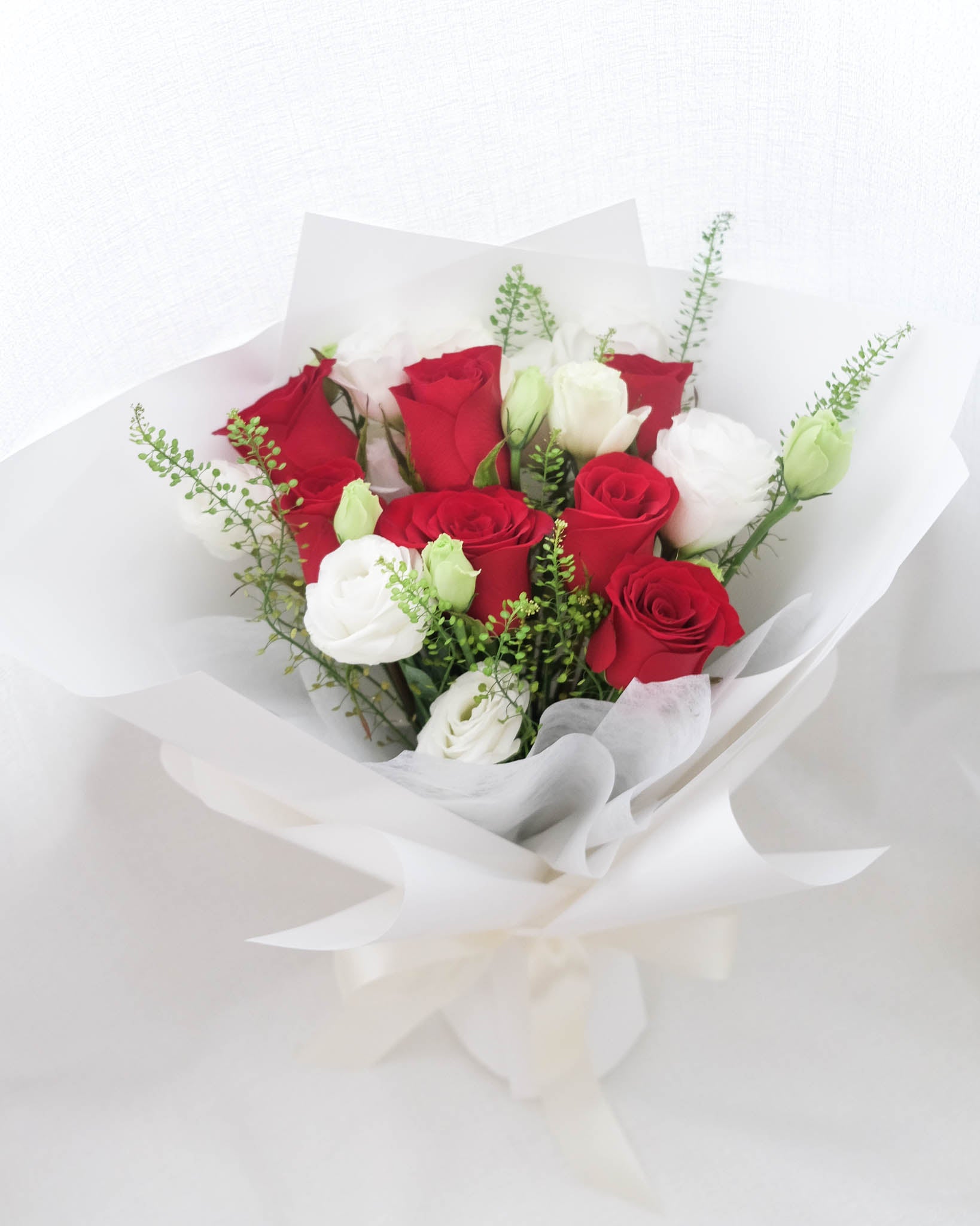 My Dear | Red Rose & Eustoma Bouquet