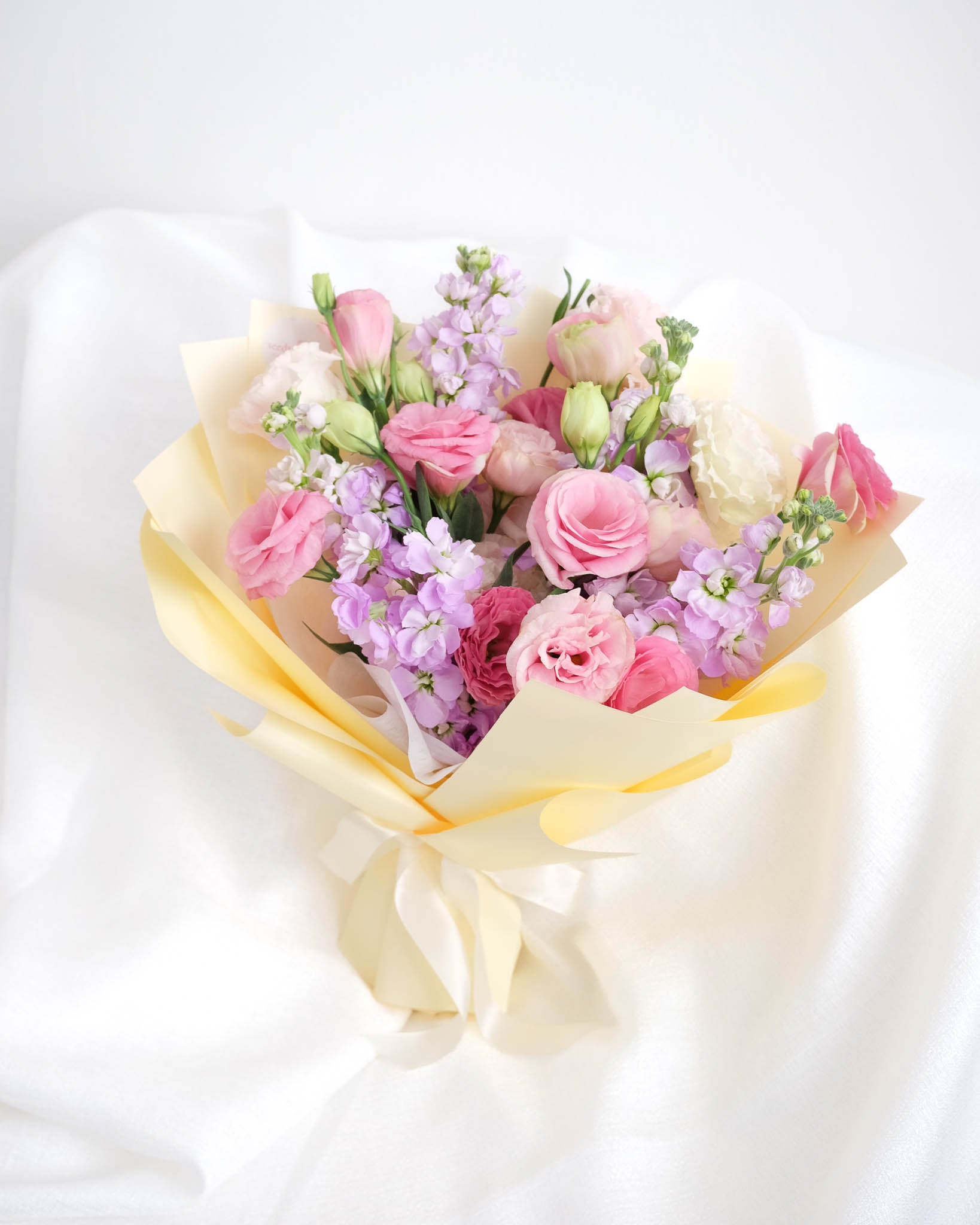 Endless Affection | Pink Eustoma & Matthiola Bouquet