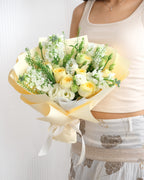 Sunshine | Yellow Rose & Matthiola Bouquet