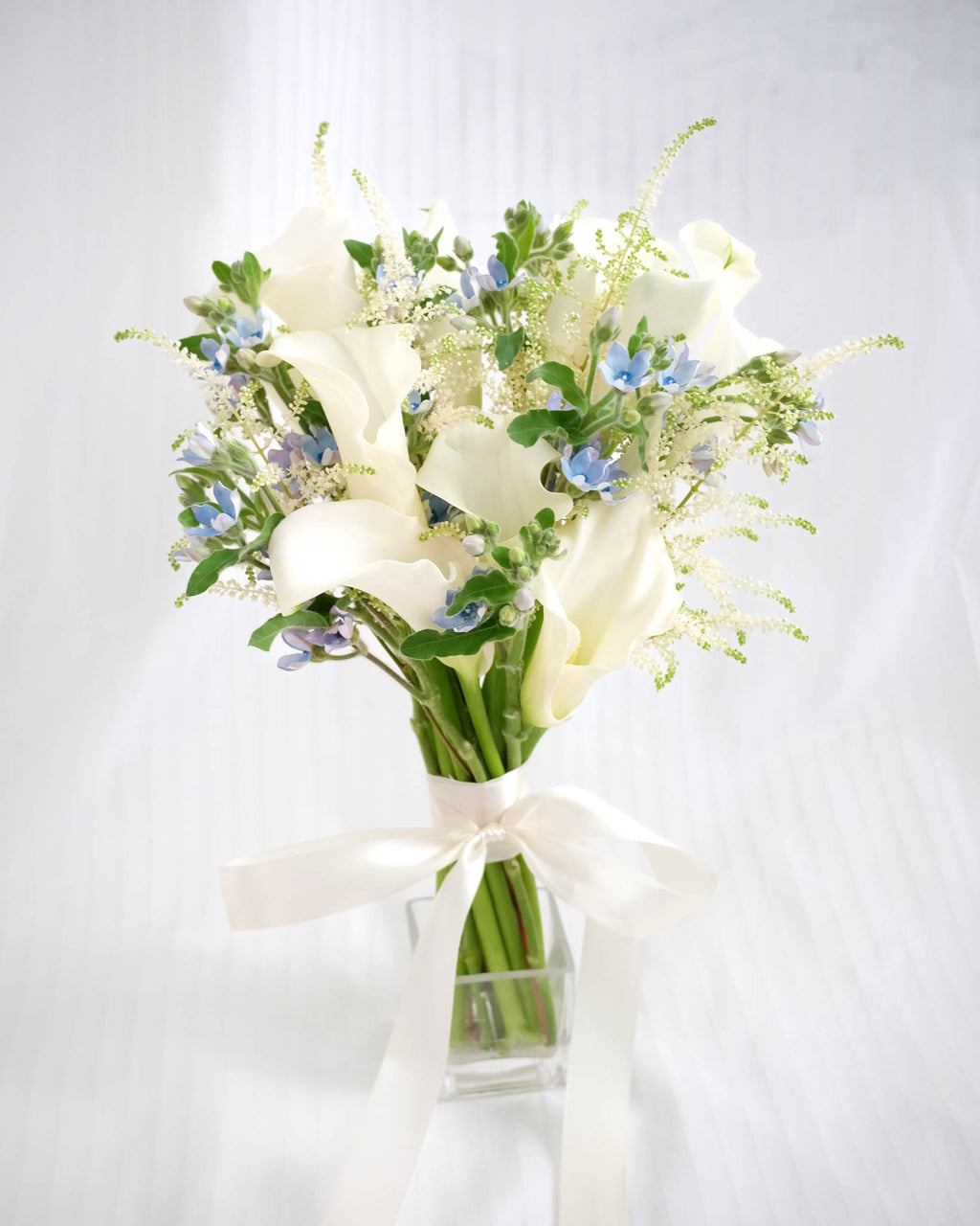 Something Blue | Calla Lily & Astilbe Bridal Bouquet
