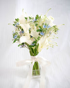 Something Blue | Calla Lily & Astilbe Bridal Bouquet