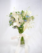 Something Blue | Calla Lily & Astilbe Bridal Bouquet
