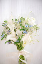 Something Blue | Calla Lily & Astilbe Bridal Bouquet