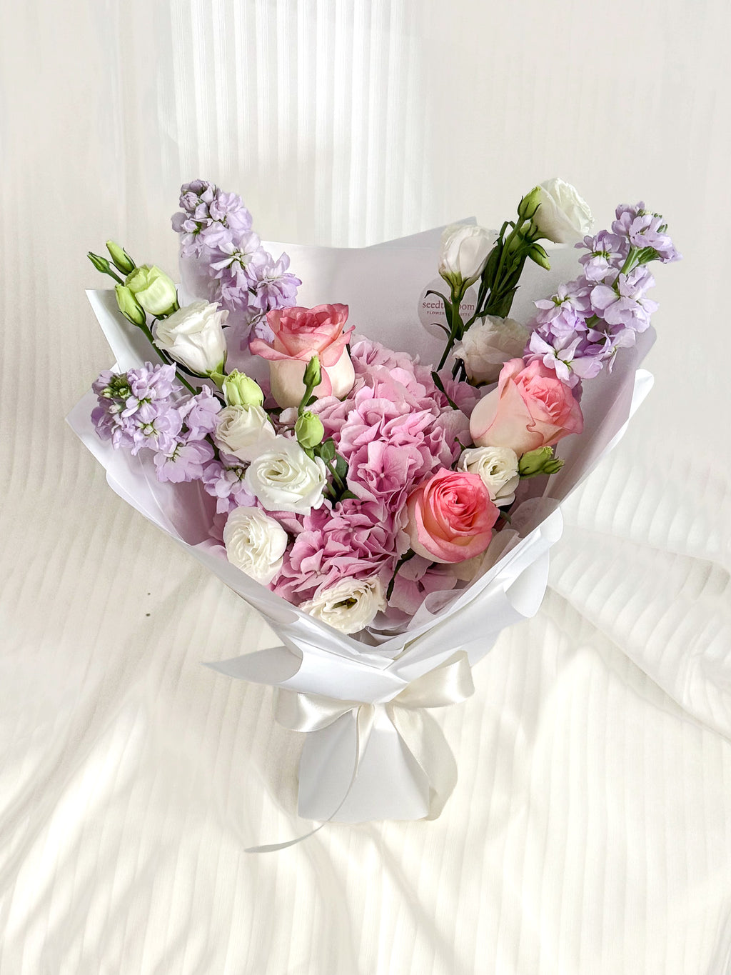 Sweet Reverie | Pink Hydrangea & Rose Bouquet