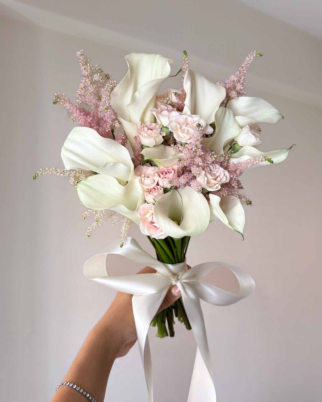 Ever After | White Calla Lily Bridal Bouquet