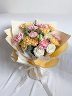 With Love | Pink & Yellow Carnation Bouquet